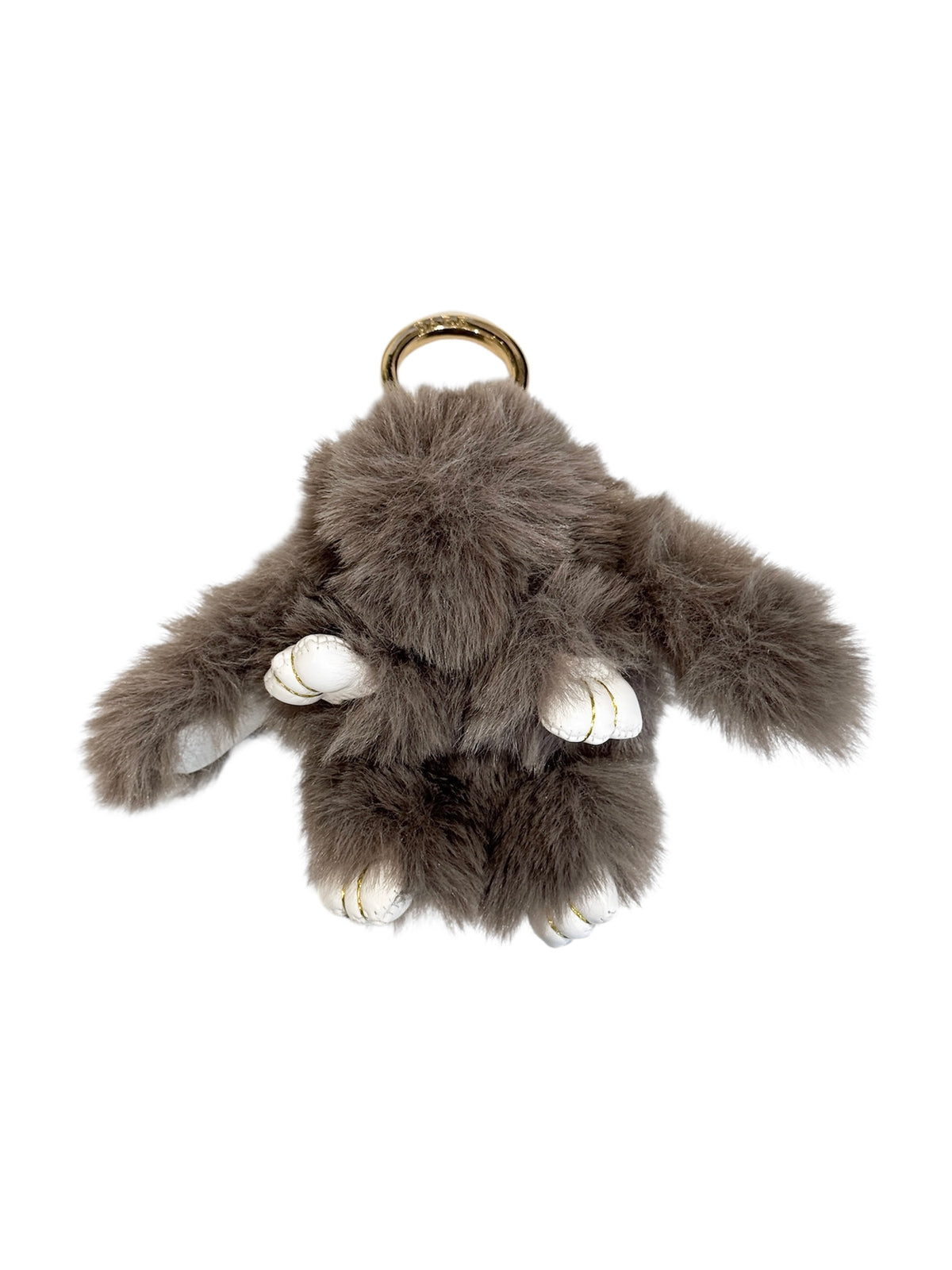 BUNNY BAG CHARM WARM TAUPE