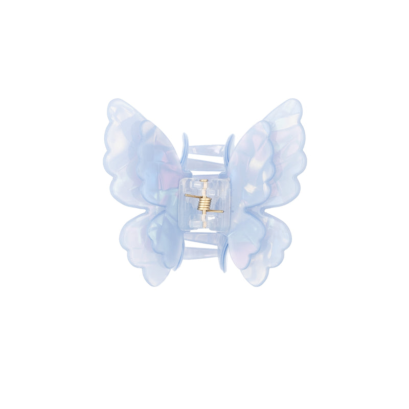 BUTTERFLY HAIR CLAW LIGHT BLUE
