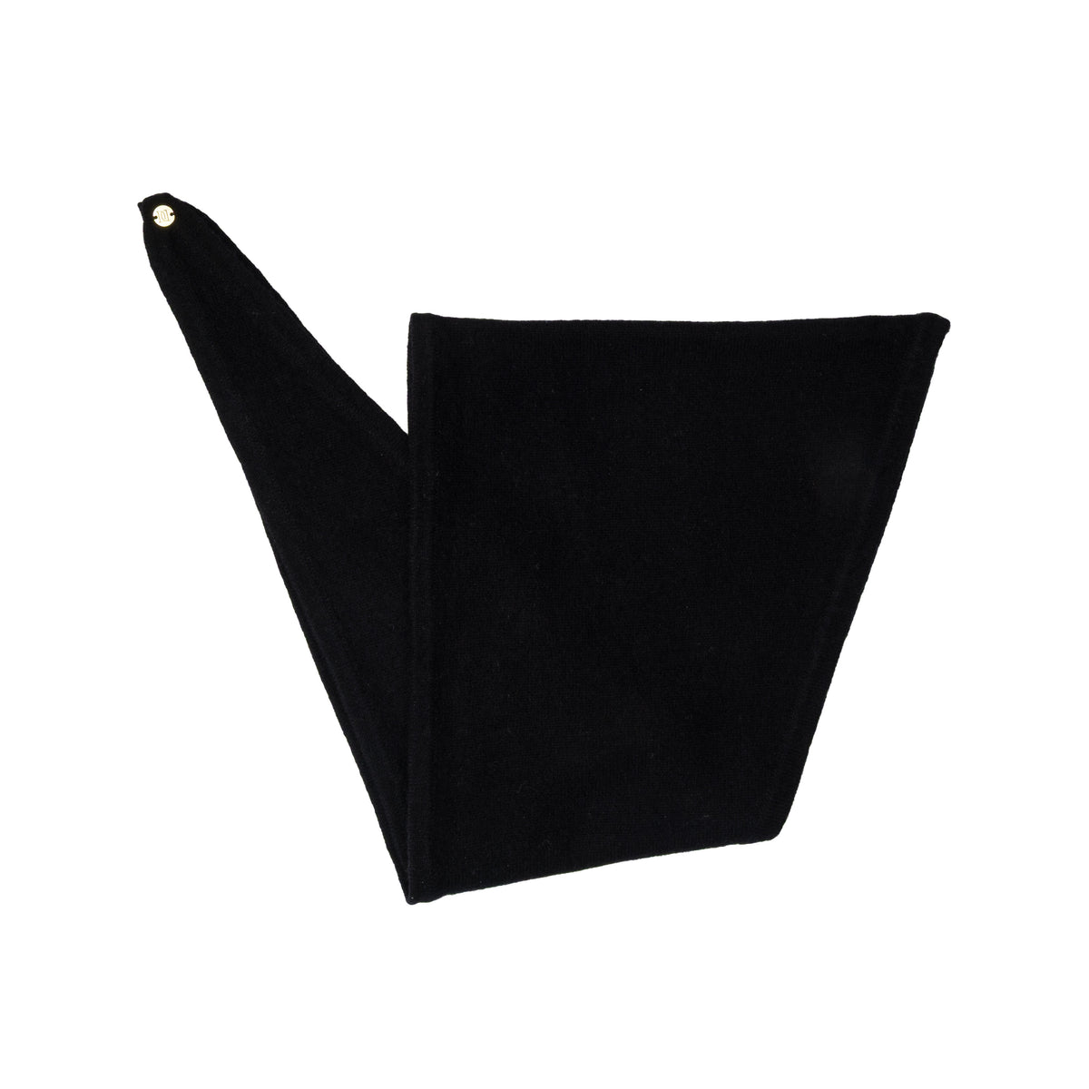 CASHMERE SCARF BLACK