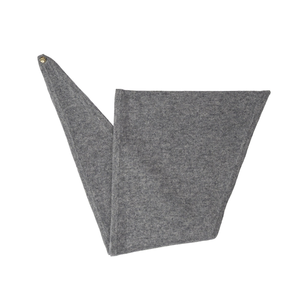 CASHMERE SCARF GREY MELANGE