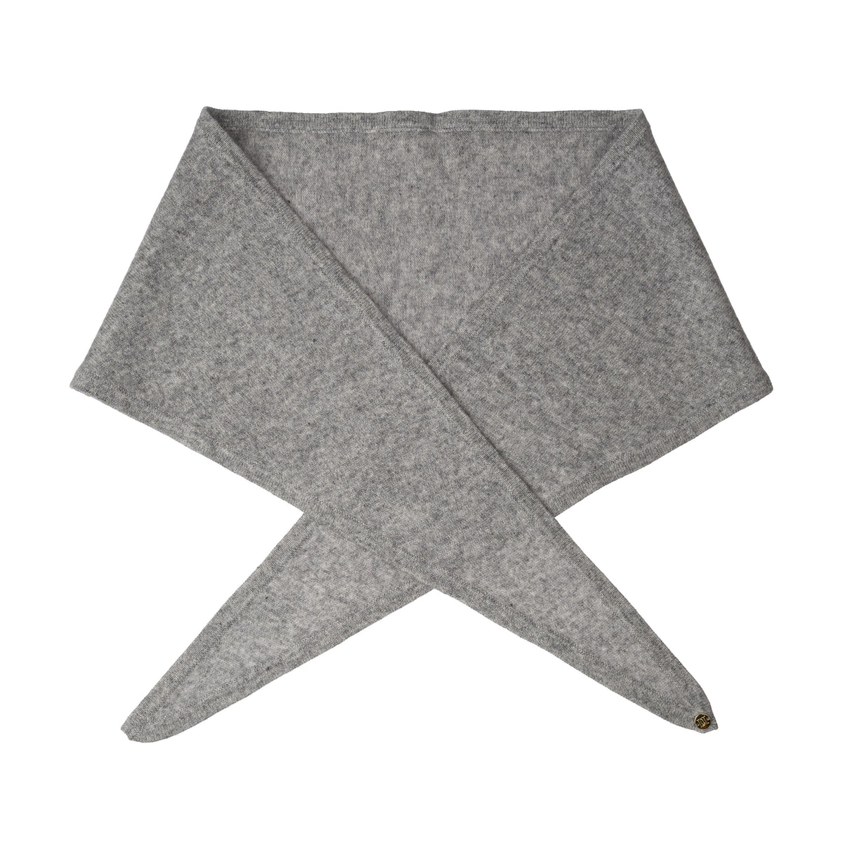 CASHMERE SCARF LIGHT GREY MELANGE