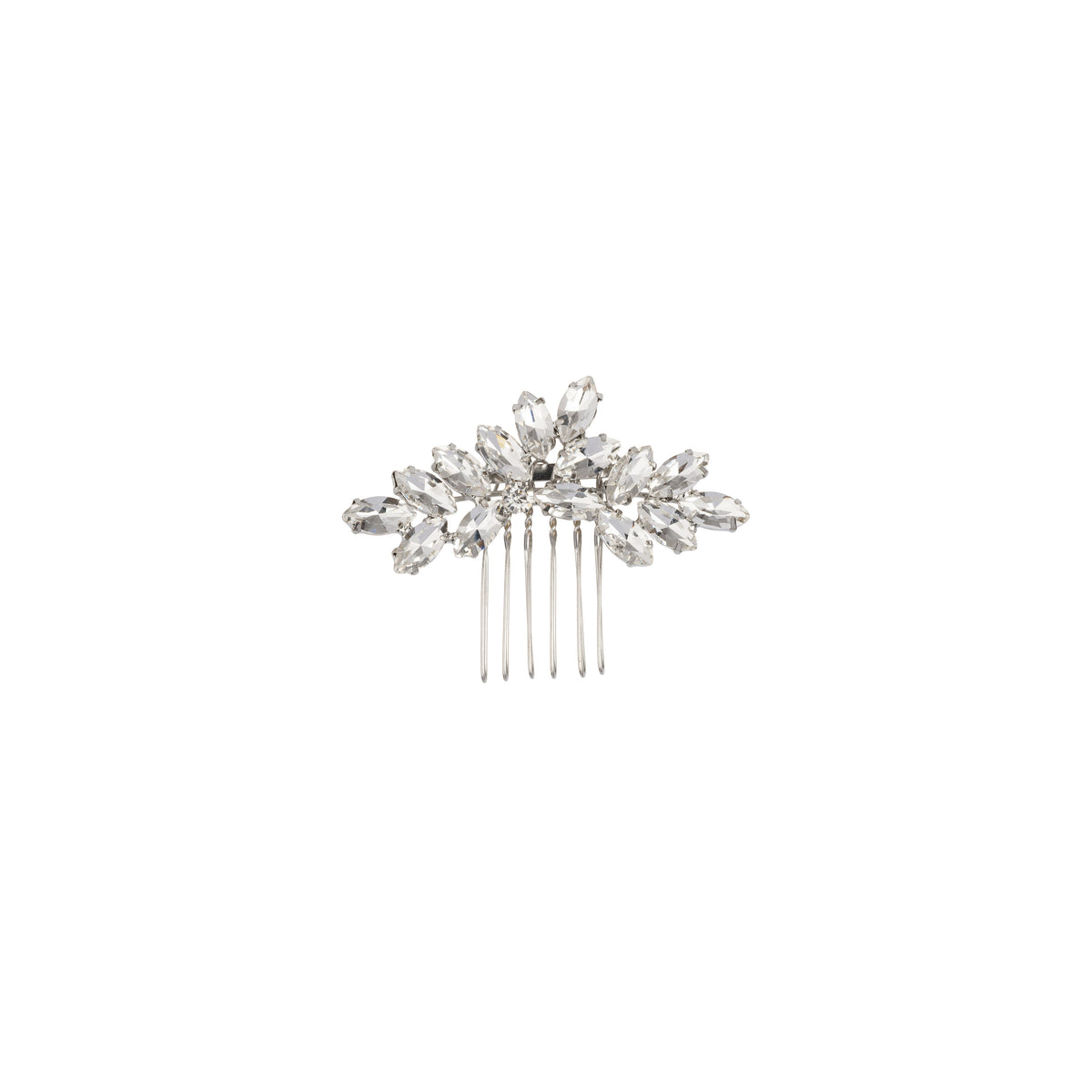 CRYSTAL FLORAL HAIR PIN