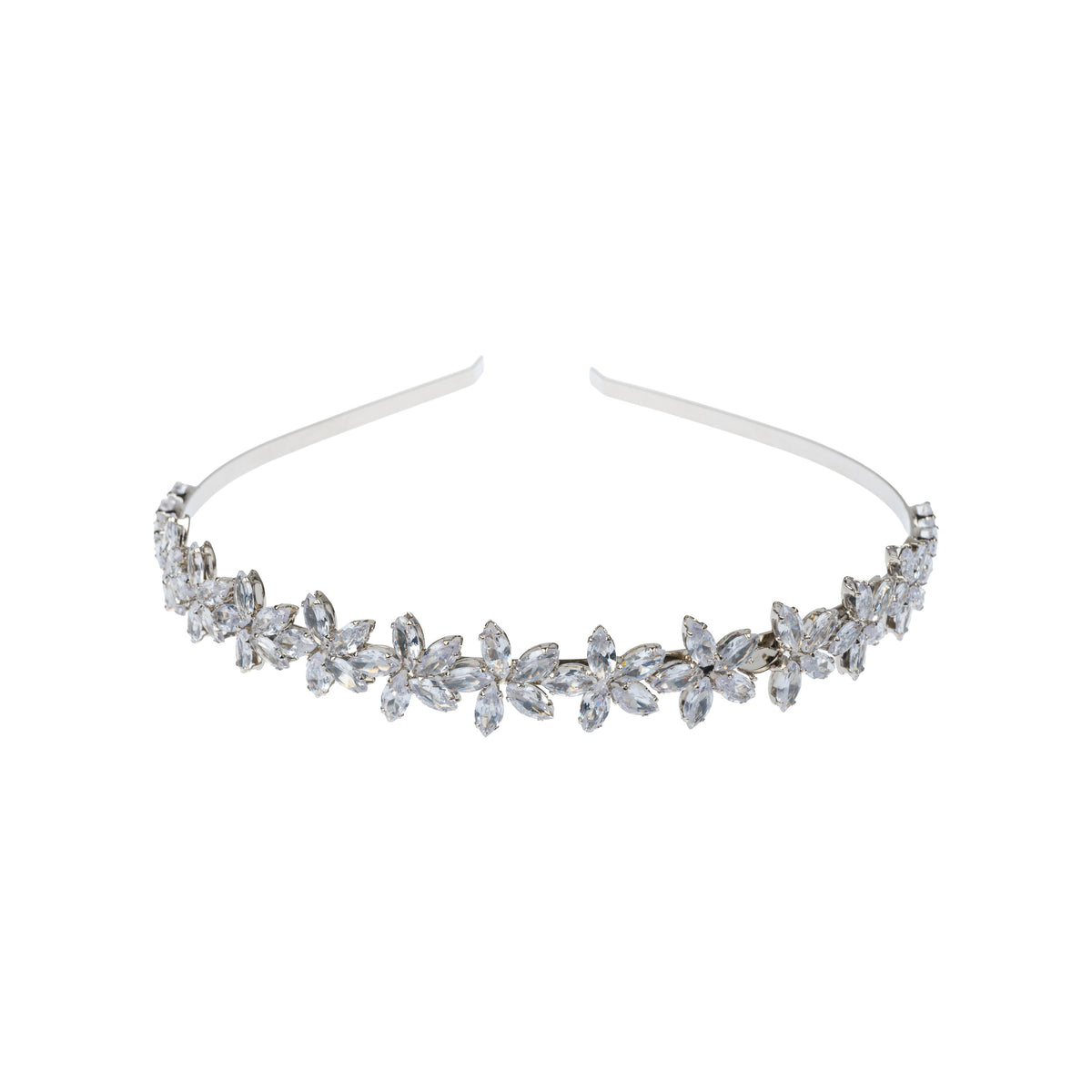 CRYSTAL HAIR BAND FLORAL