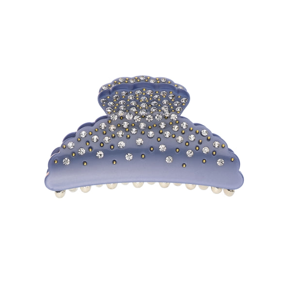HAIR CLAW LARGE STEEL BLUE HAIR CLAW LARGE STEEL BLUE