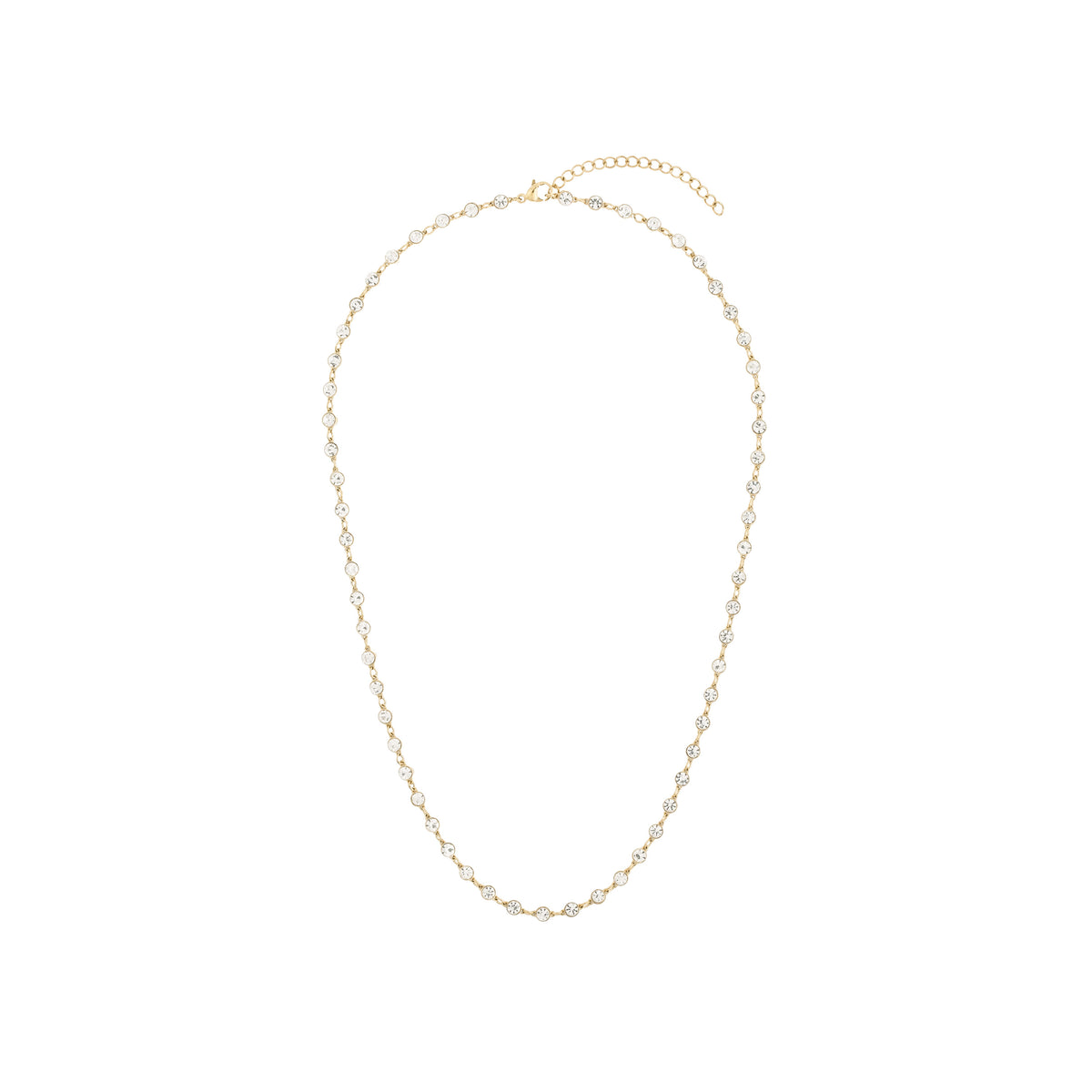 CRYSTAL CHAIN NECKLACE