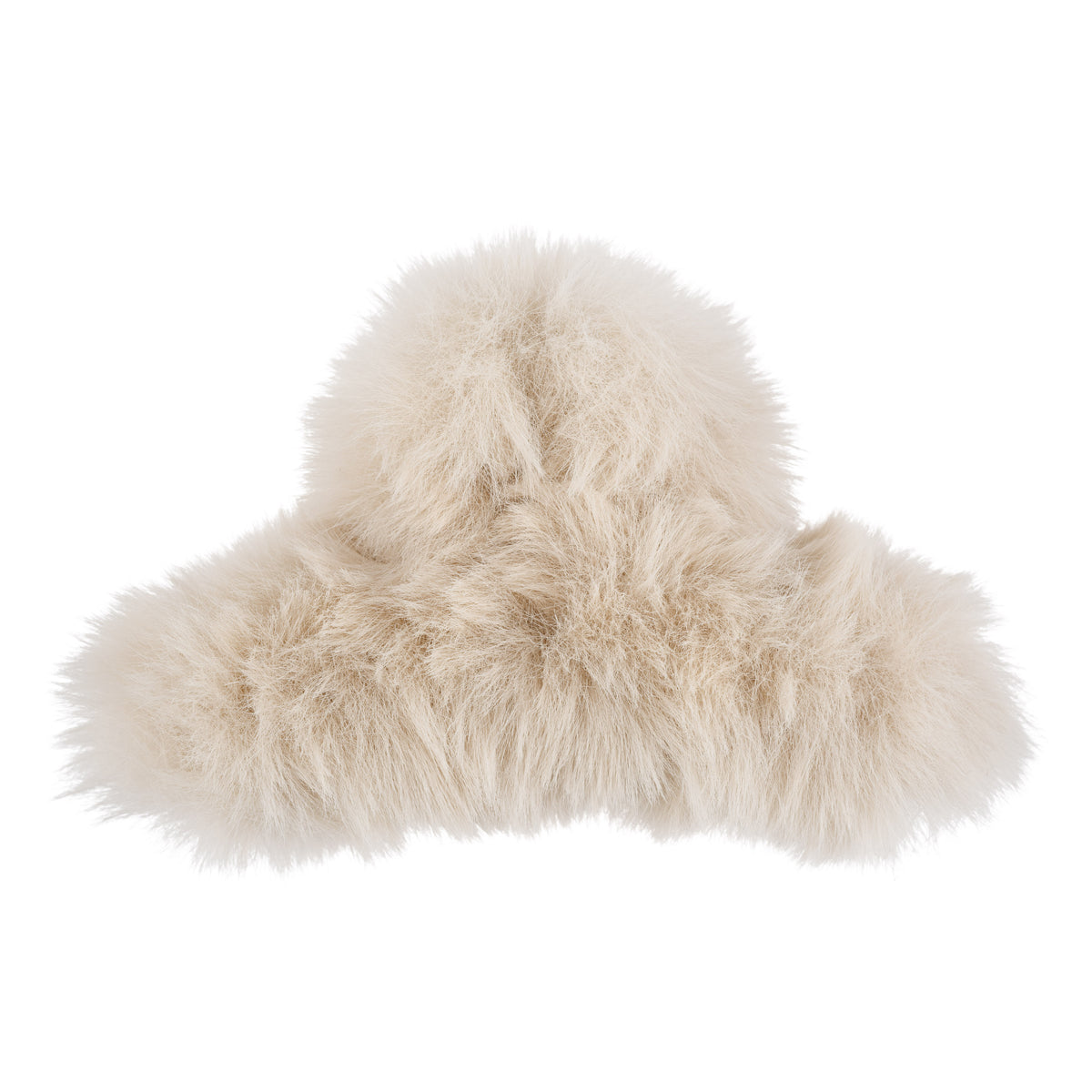 FAUX FUR HAIR CLAW LOOPED SAND
