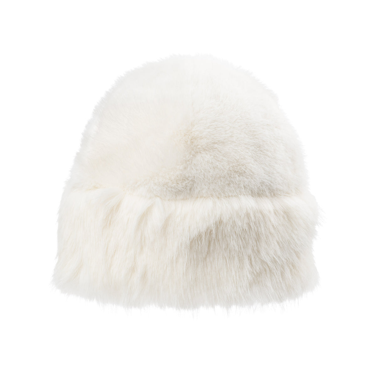 FAUX FUR HAT OFF WHITE