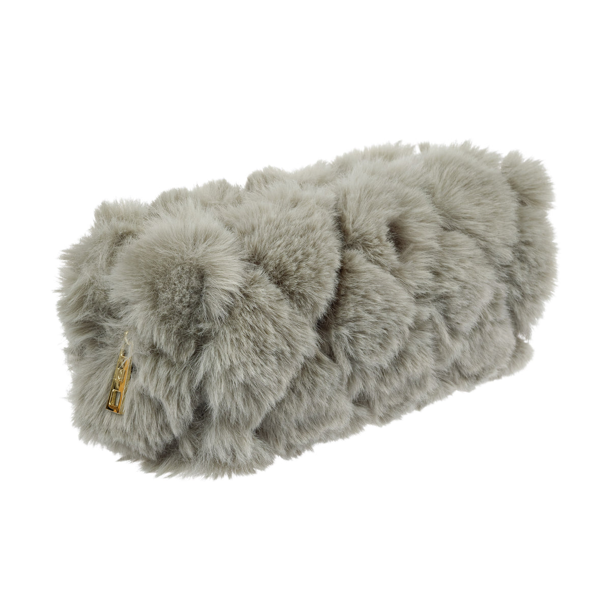 FAUX FUR QUILTED TOOL POUCH COOL ARMY
