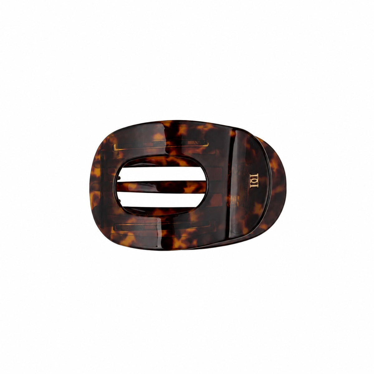 FLAT HAIR CLAW BROWN TORTOISE
