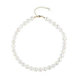FRESH WATER PEARL NECKLACE 12 MM 40 CM