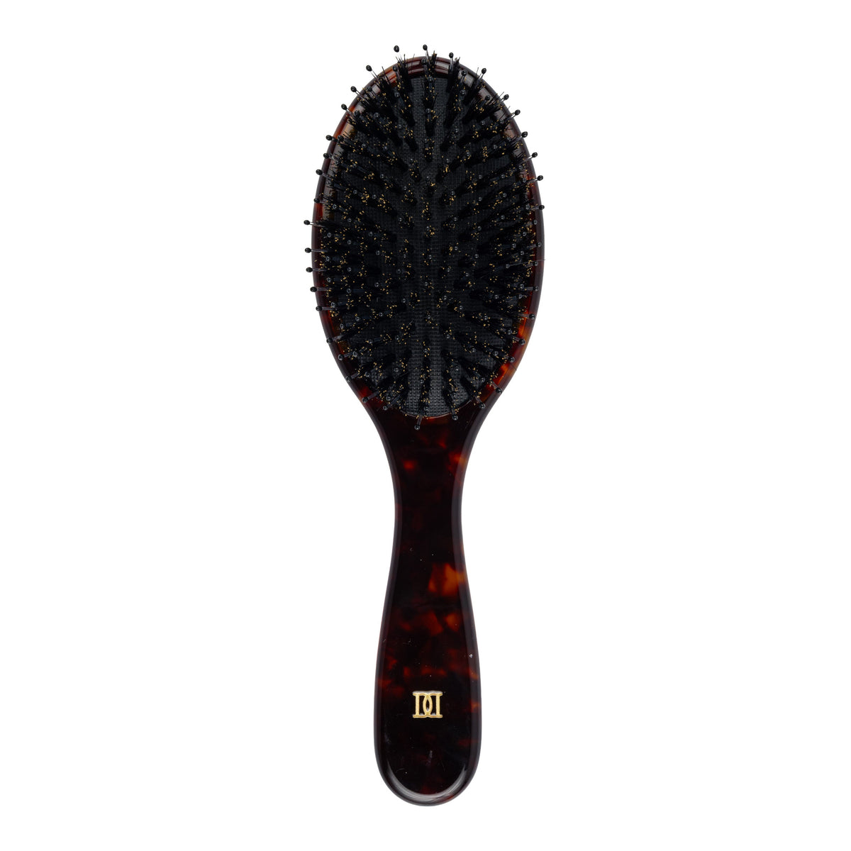 HAIR BRUSH LARGE BROWN TORTOISE
