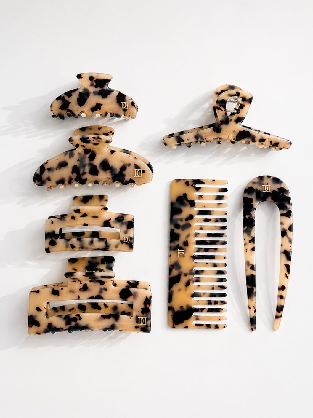 HAIR COMB SAND TORTOISE