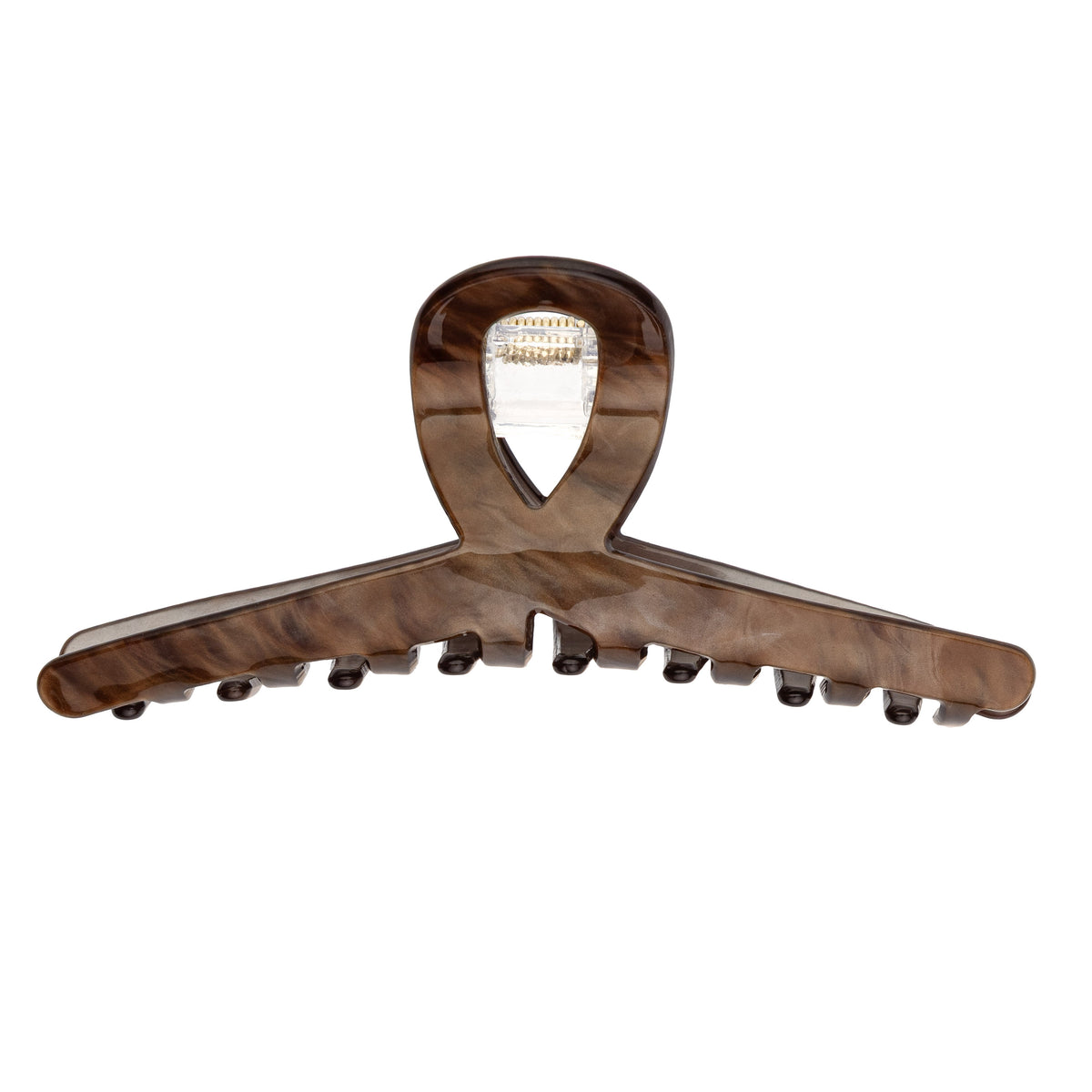 LOOP HAIR CLAW CHOCOLATE BROWN