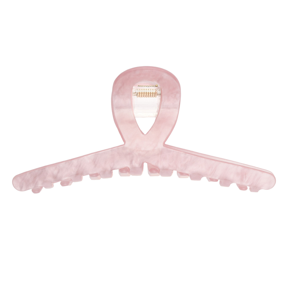LOOP HAIR CLAW PALE ROSE
