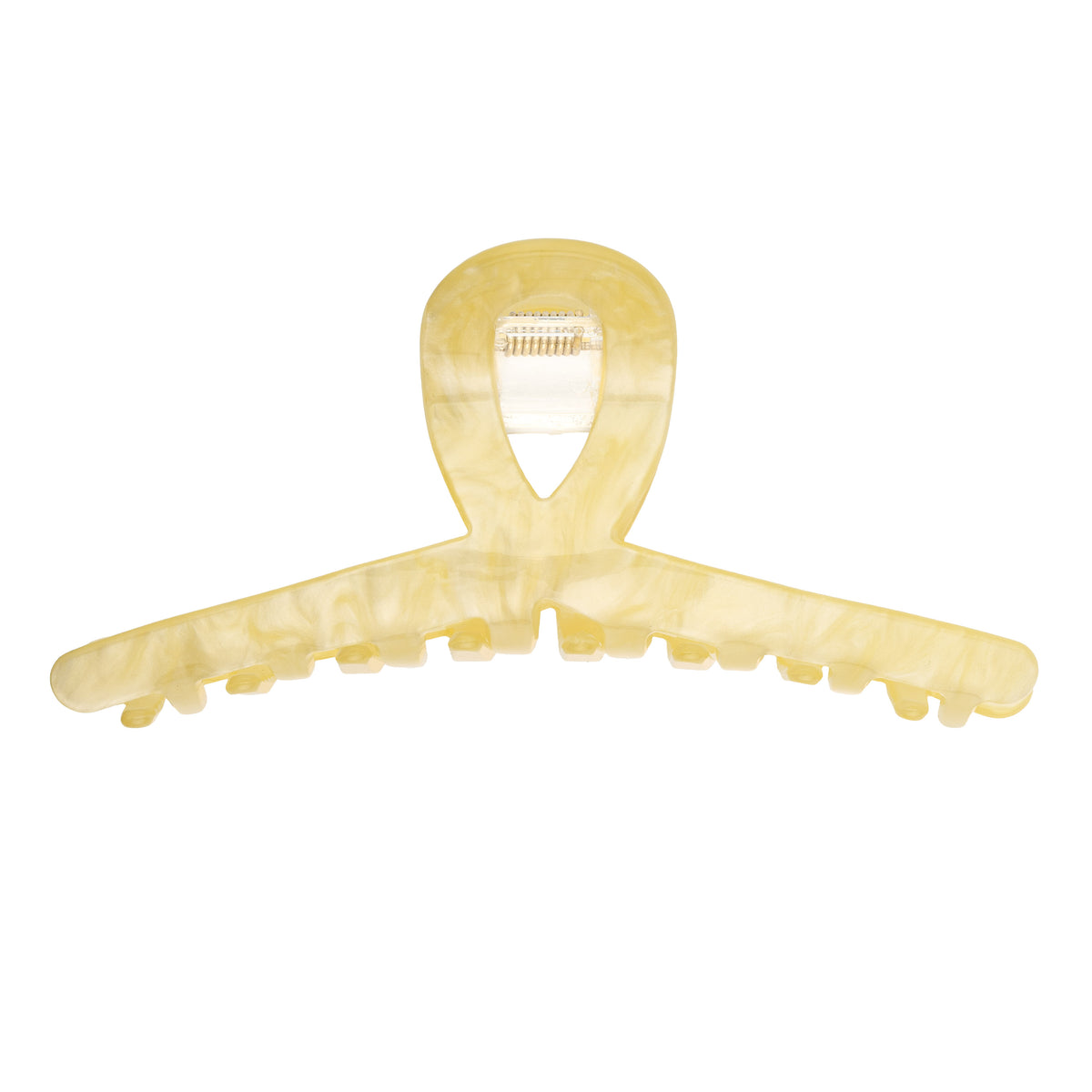LOOP HAIR CLAW PALE YELLOW