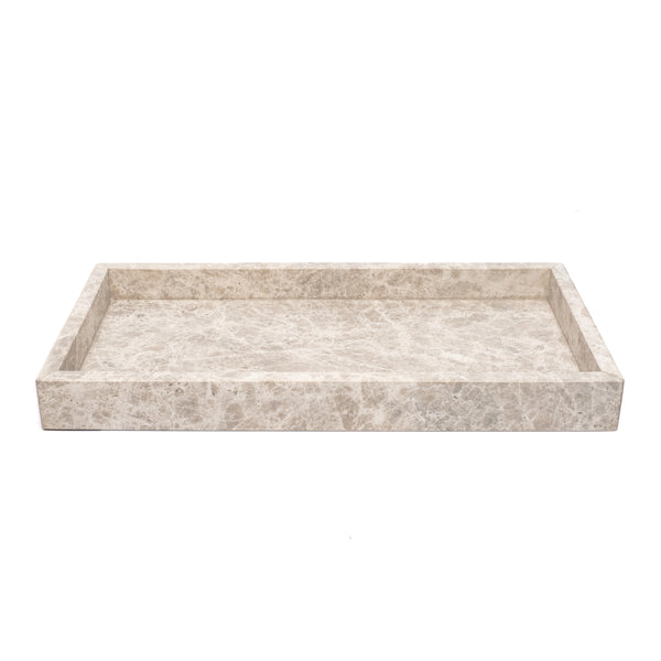 MARBLE TRAY L SAND