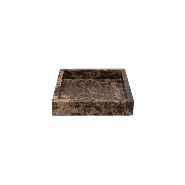 MARBLE TRAY S SOFT BROWN