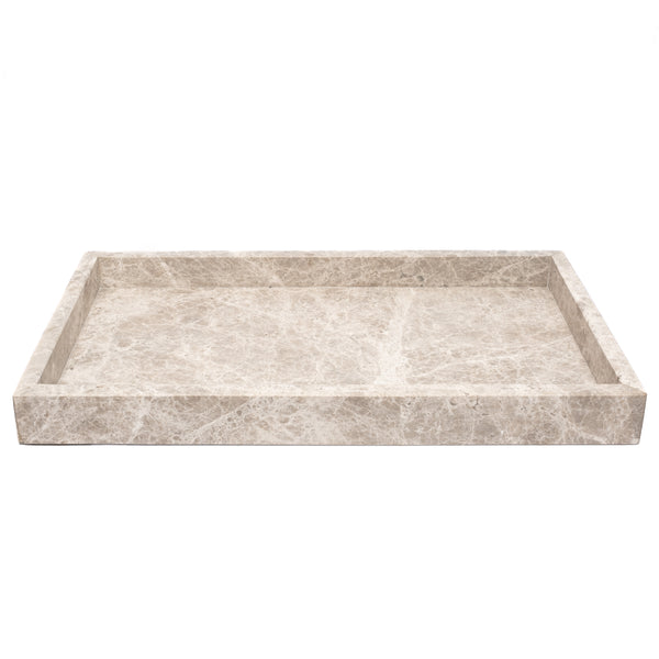 MARBLE TRAY WIDE SAND