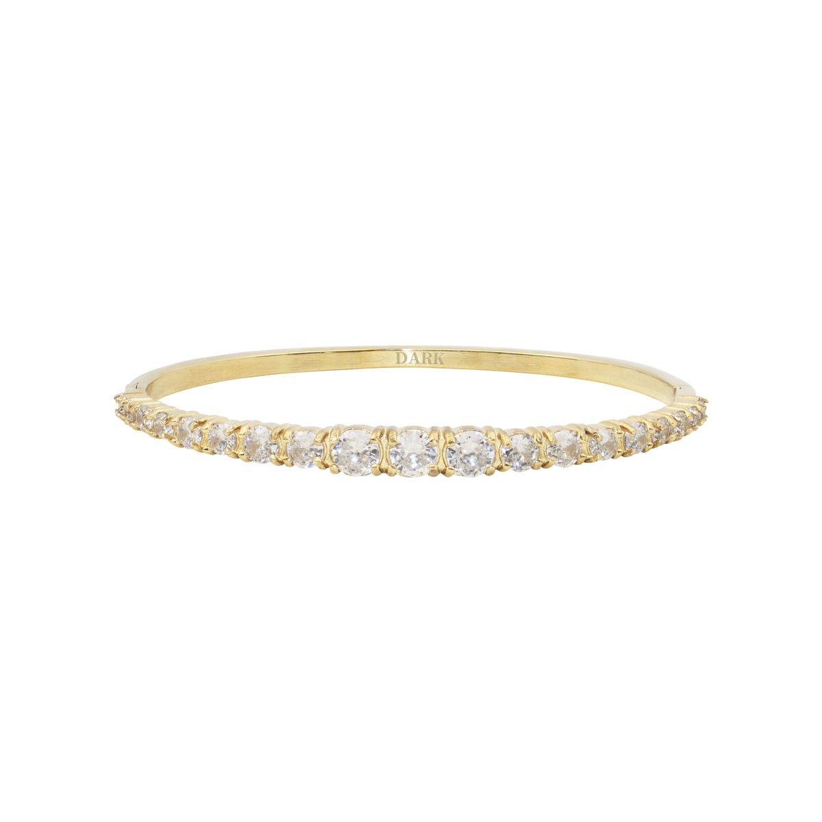GRADUATED CRYSTAL BANGLE