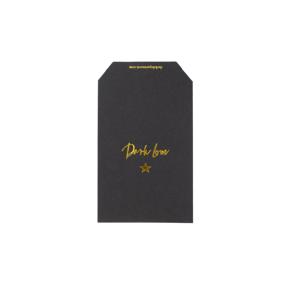 PAPER GIFT BAG SMALL BLACK W/GOLD