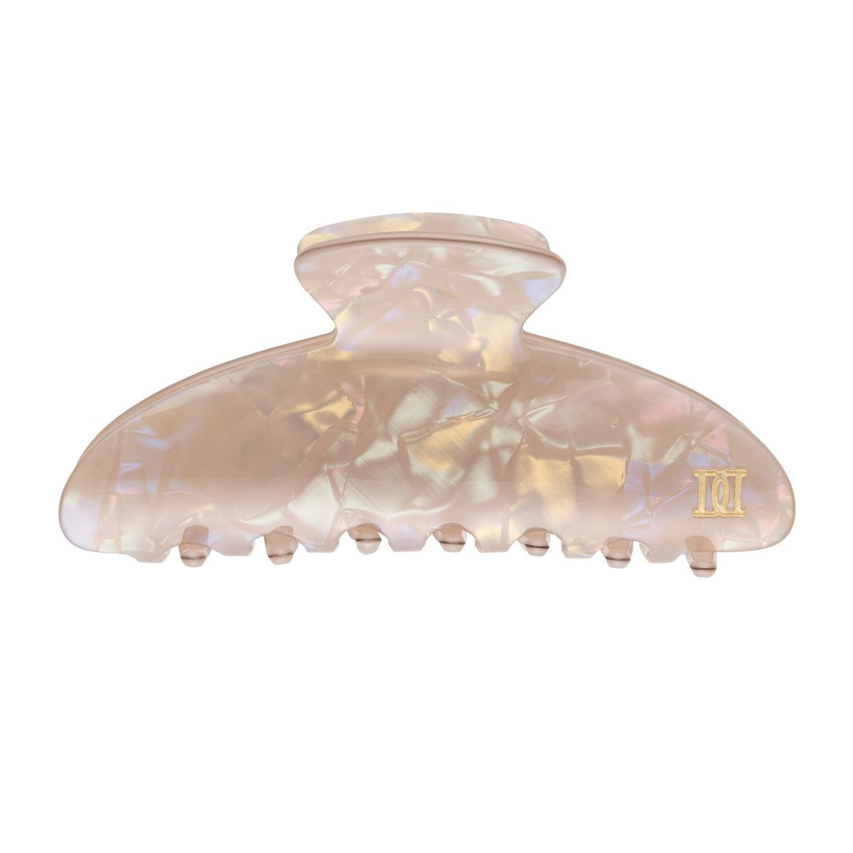 PLAIN HAIR CLAW LARGE SAND