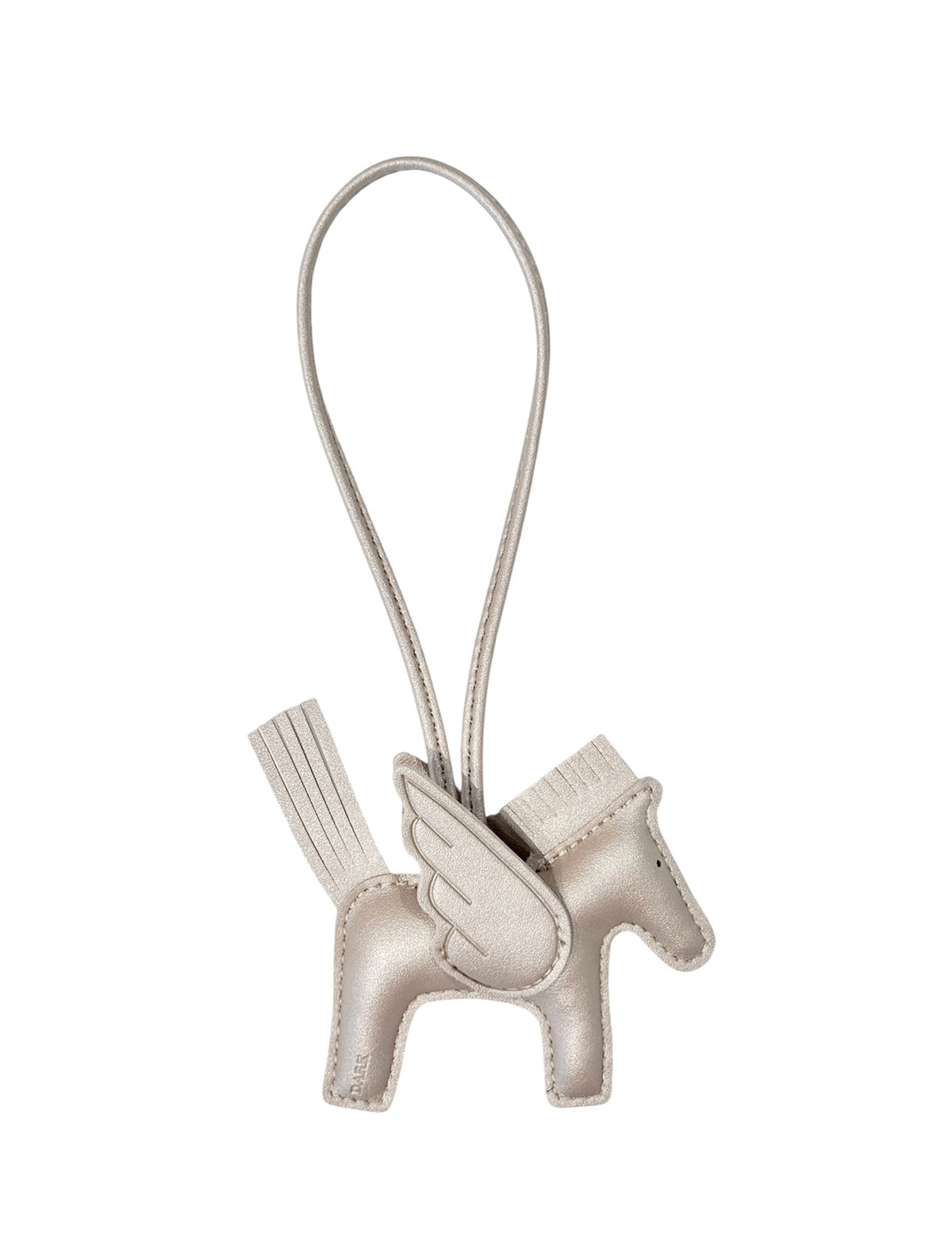 PONY BAG CHARM SPARKLED SAND