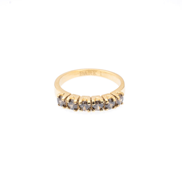 SIX STONE CRYSTAL RING SIX STONE CRYSTAL RING