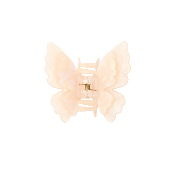 BUTTERFLY HAIR CLAW CHAMPAGNE