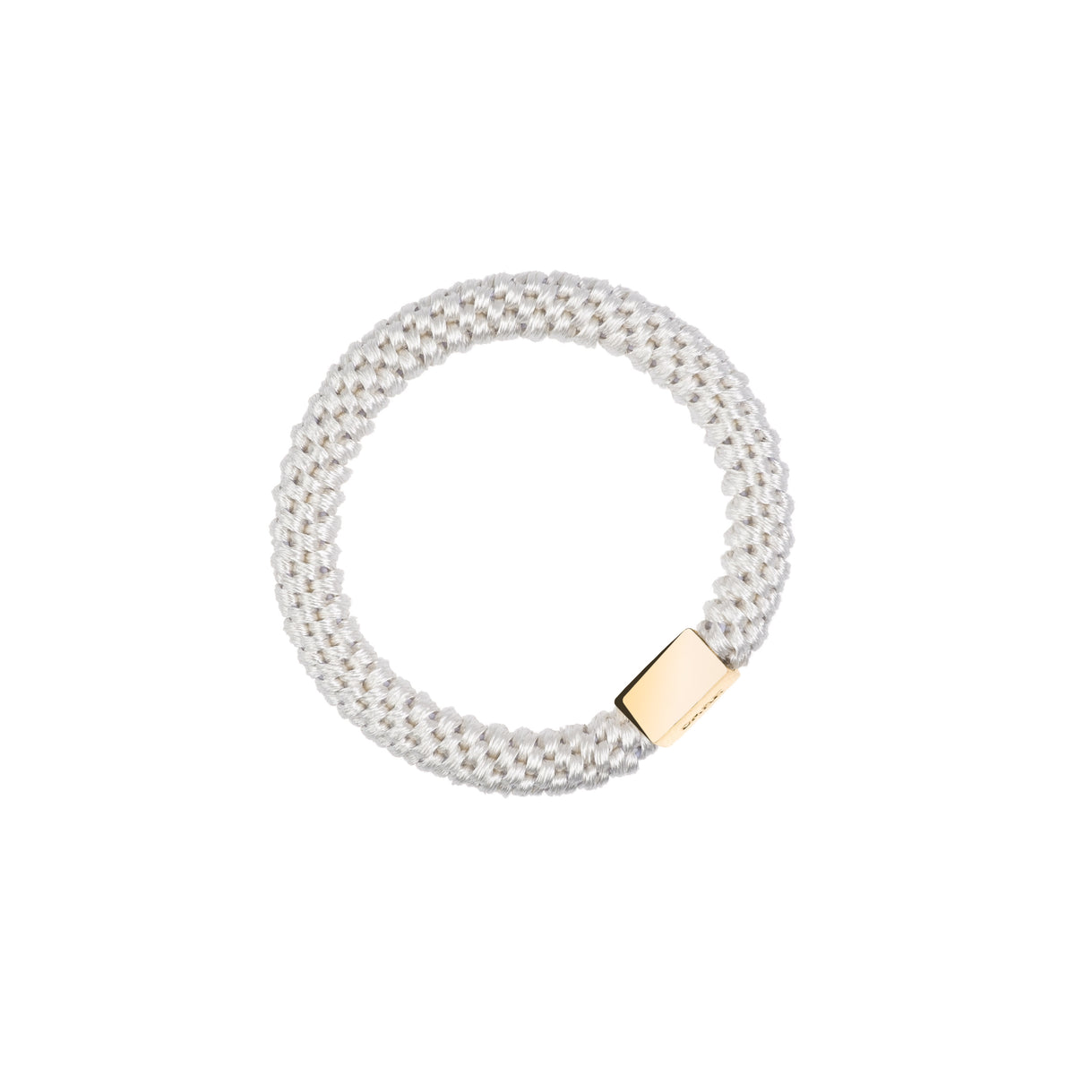 FAT HAIR TIE OFF WHITE