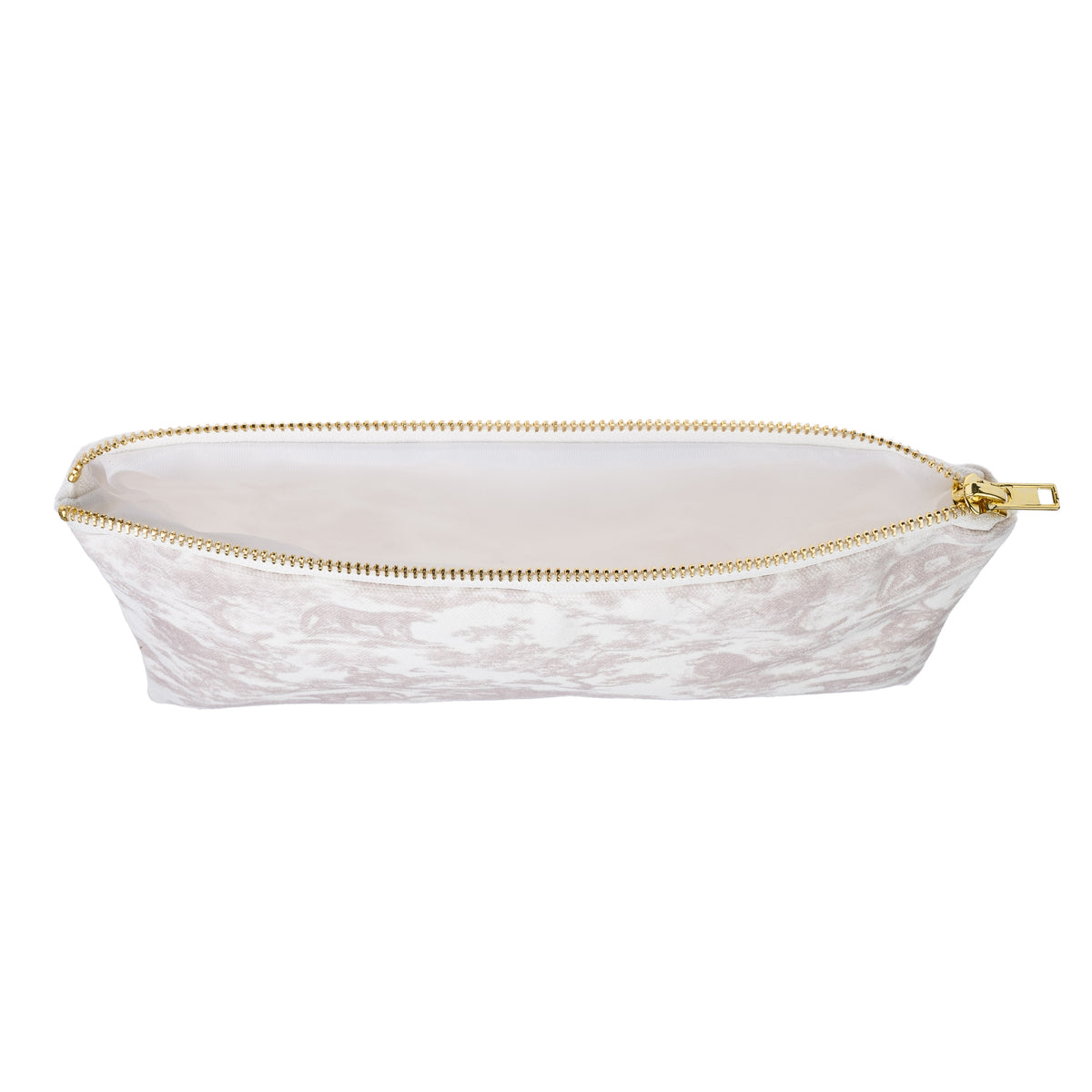 CANVAS POUCH SAND SAVANNAH PATTERN