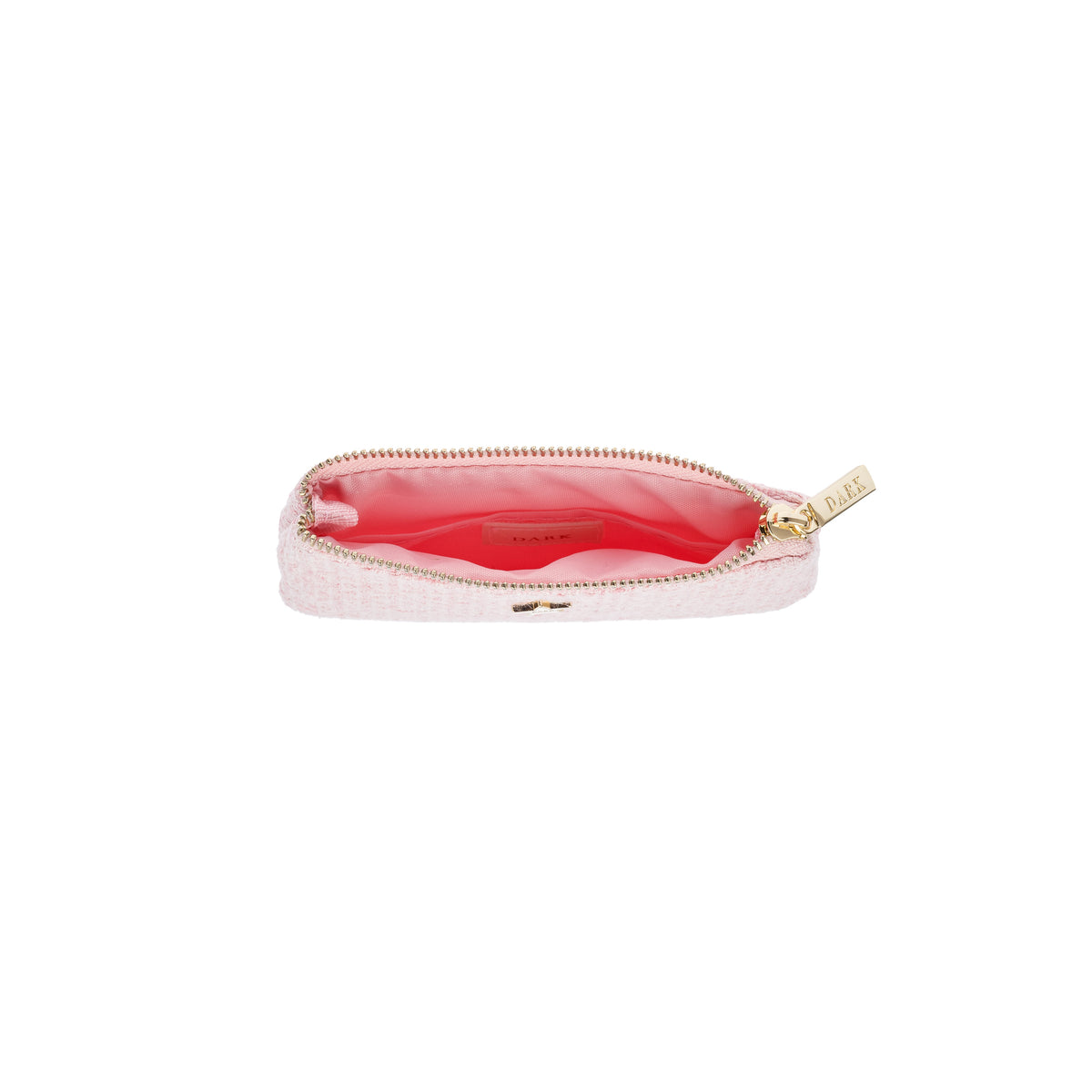 TWEED MINI POUCH COTTON CANDY