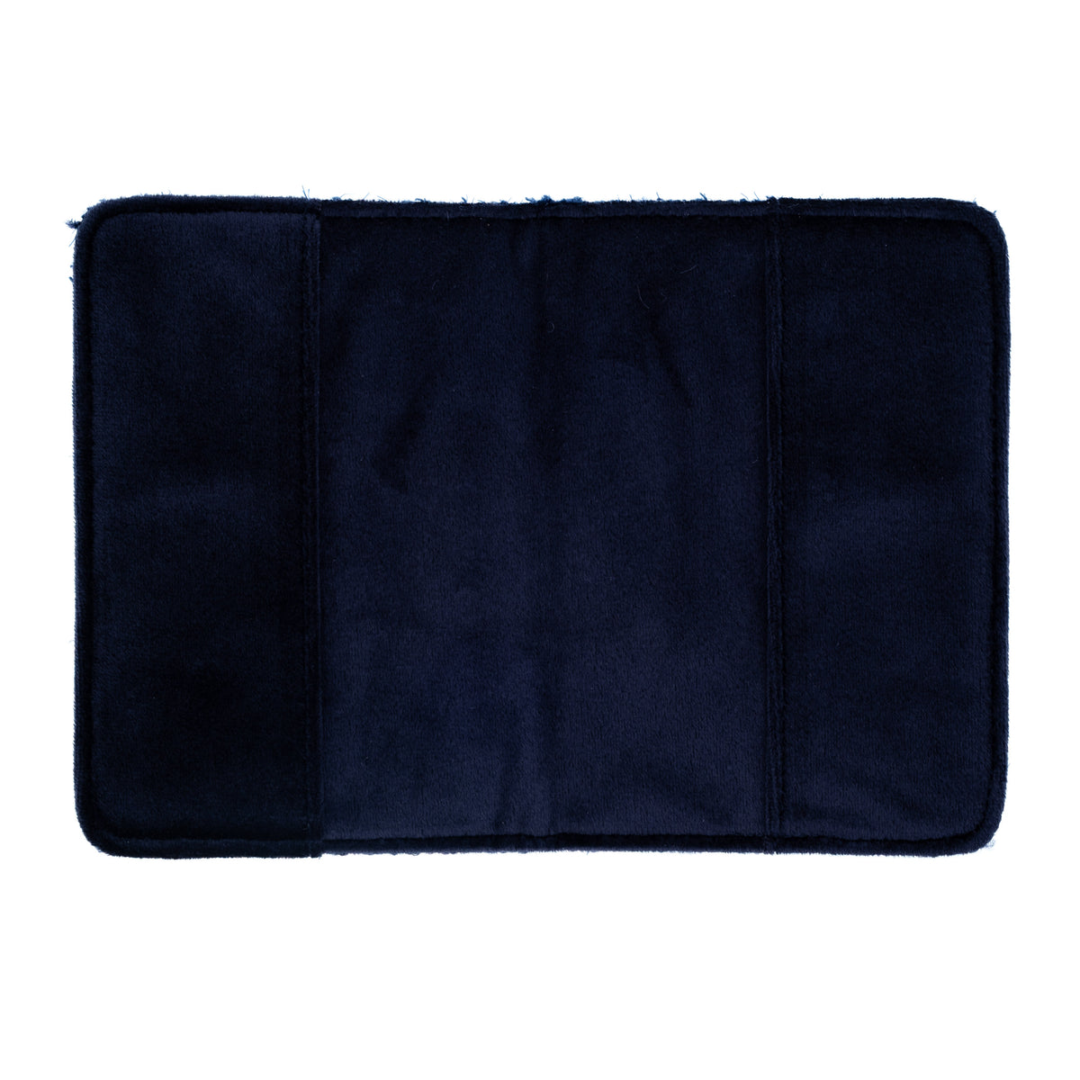 TWEED PASSPORT COVER DARK NAVY BLUE