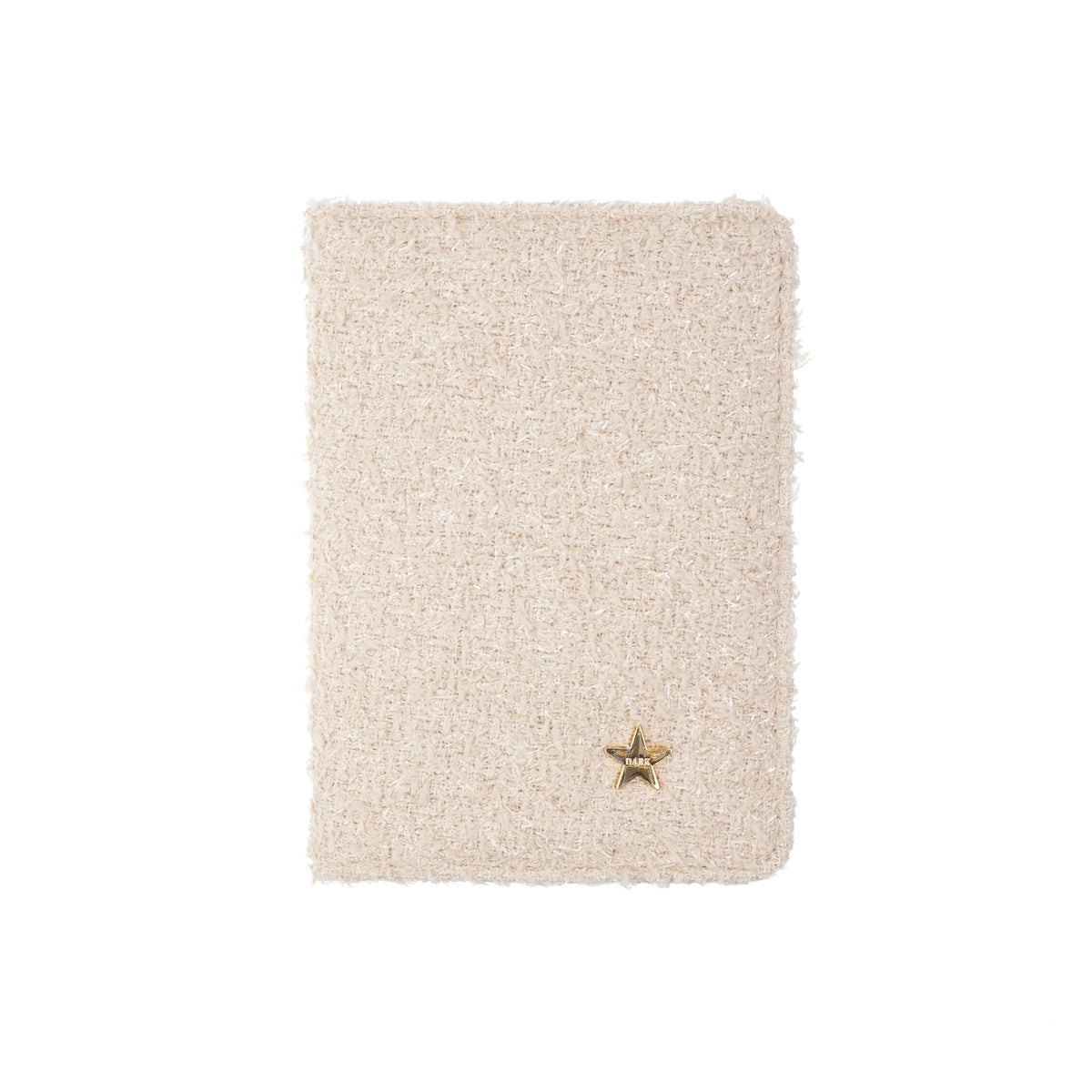 TWEED PASSPORT COVER SAND