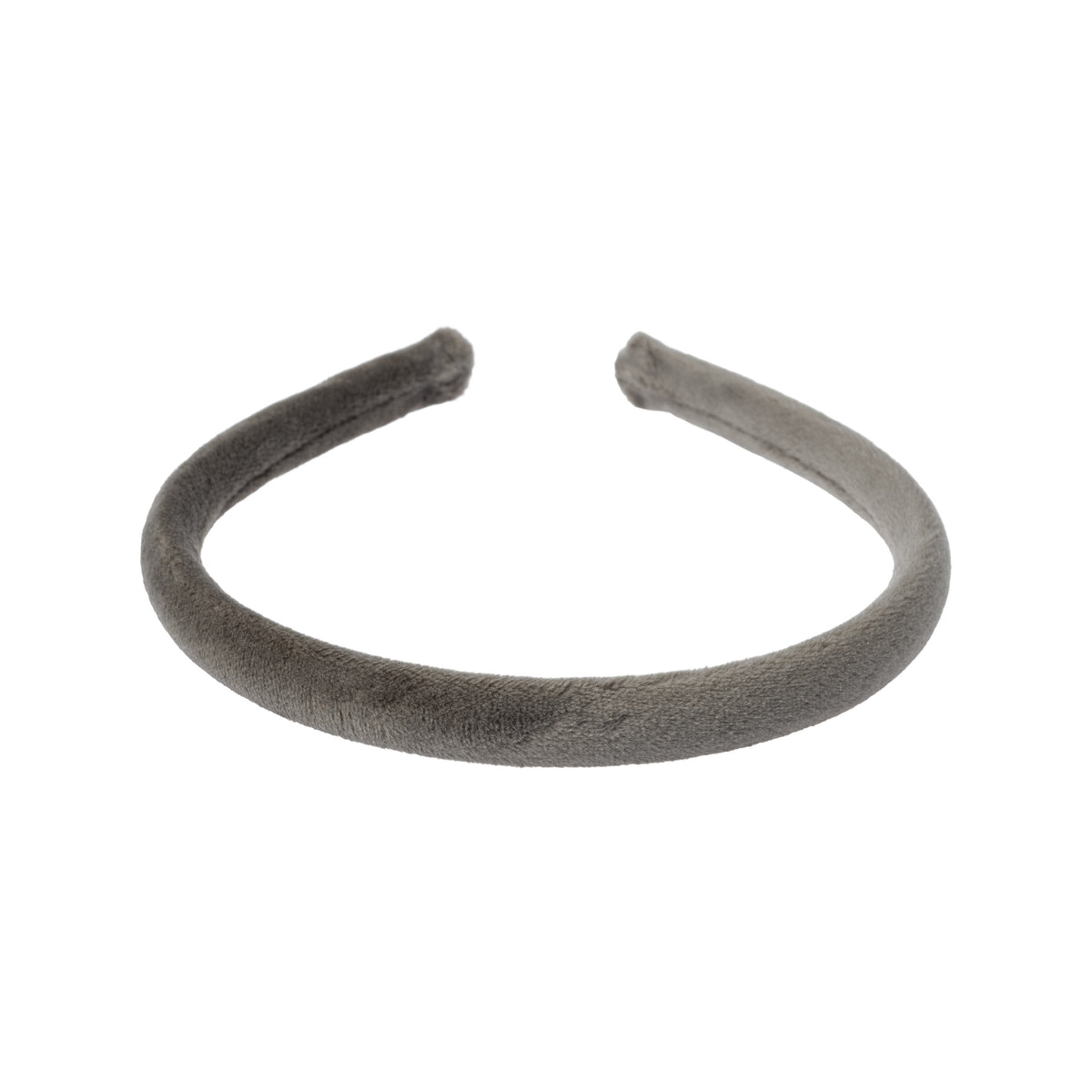 VELVET HAIR BAND THIN COOL ARMY