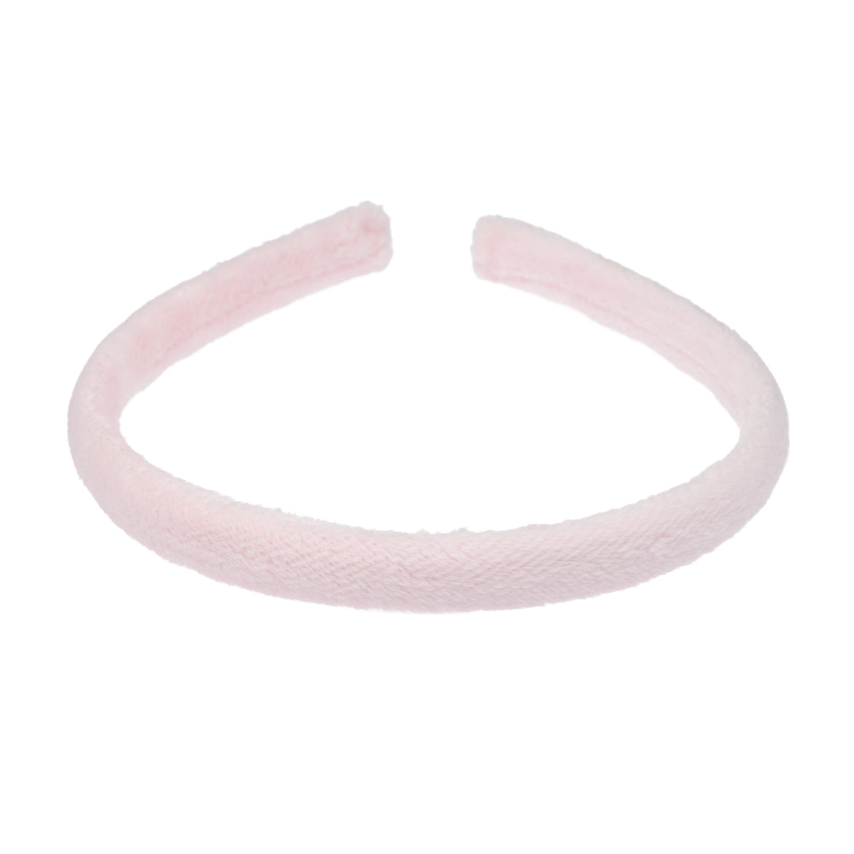 VELVET HAIR BAND THIN COTTON CANDY