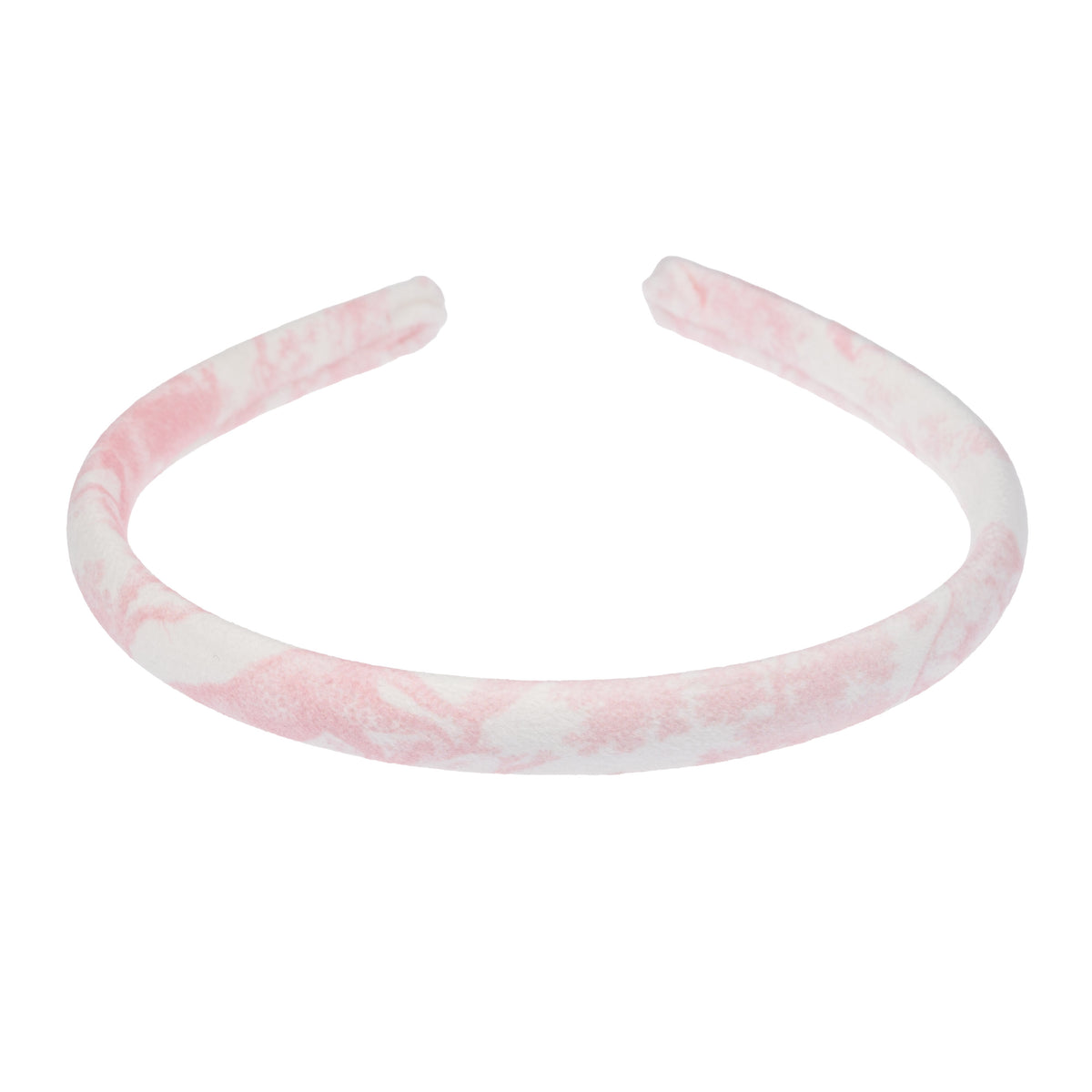 VELVET HAIR BAND THIN COTTON CANDY SAVANNAH PATTERN