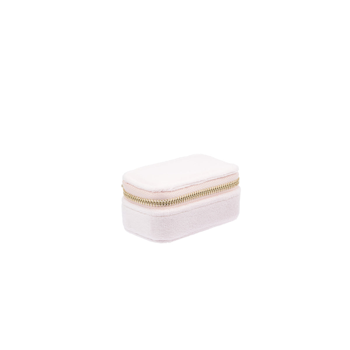 VELVET JEWELLERY BOX MICRO COTTON CANDY