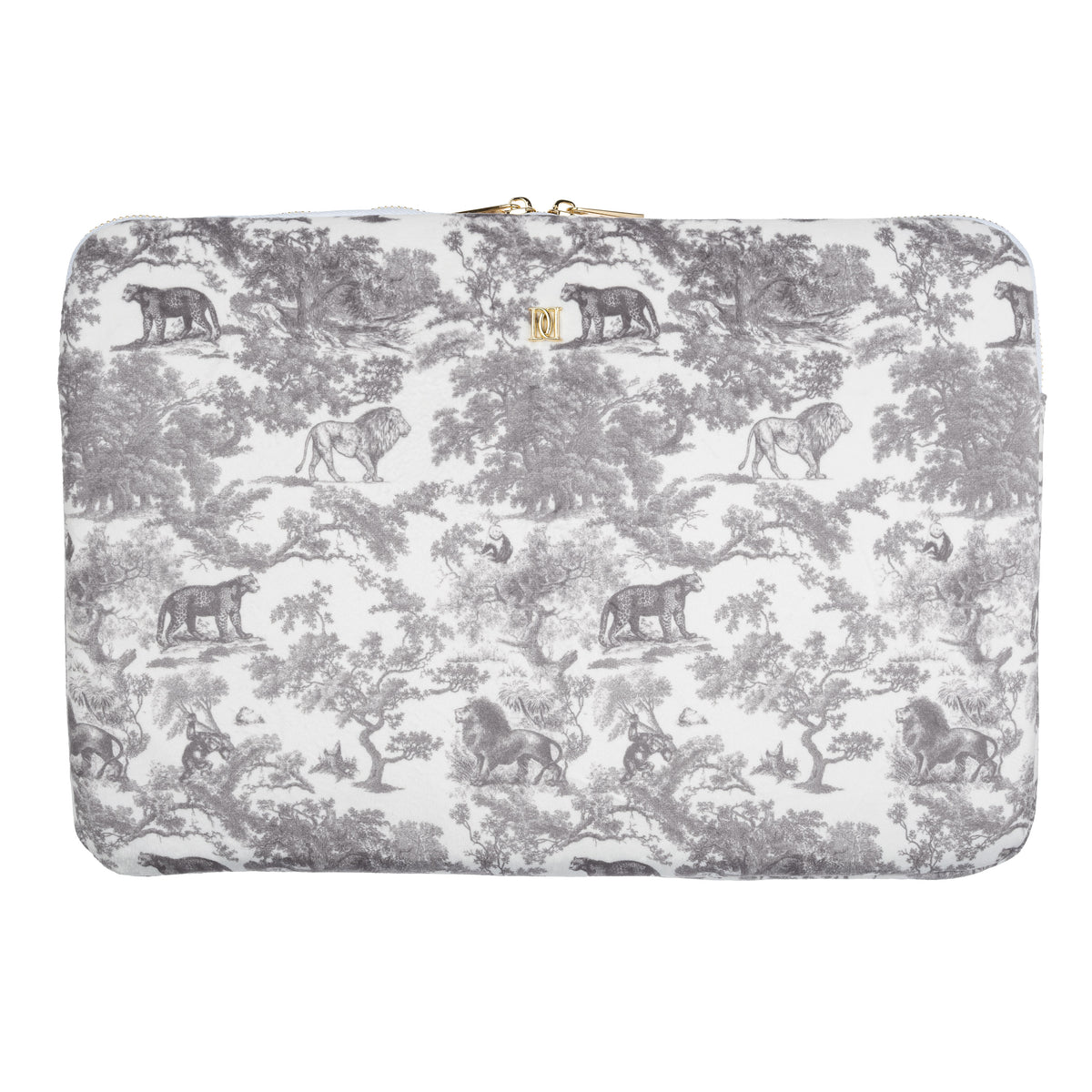 VELVET MAC COVER GREY SAVANNAH PATTERN