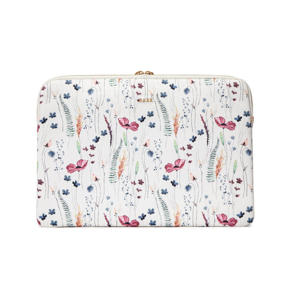 VELVET MAC COVER MULTICOLOR FLOWER PATTERN VELVET MAC COVER MULTICOLOR FLOWER PATTERN