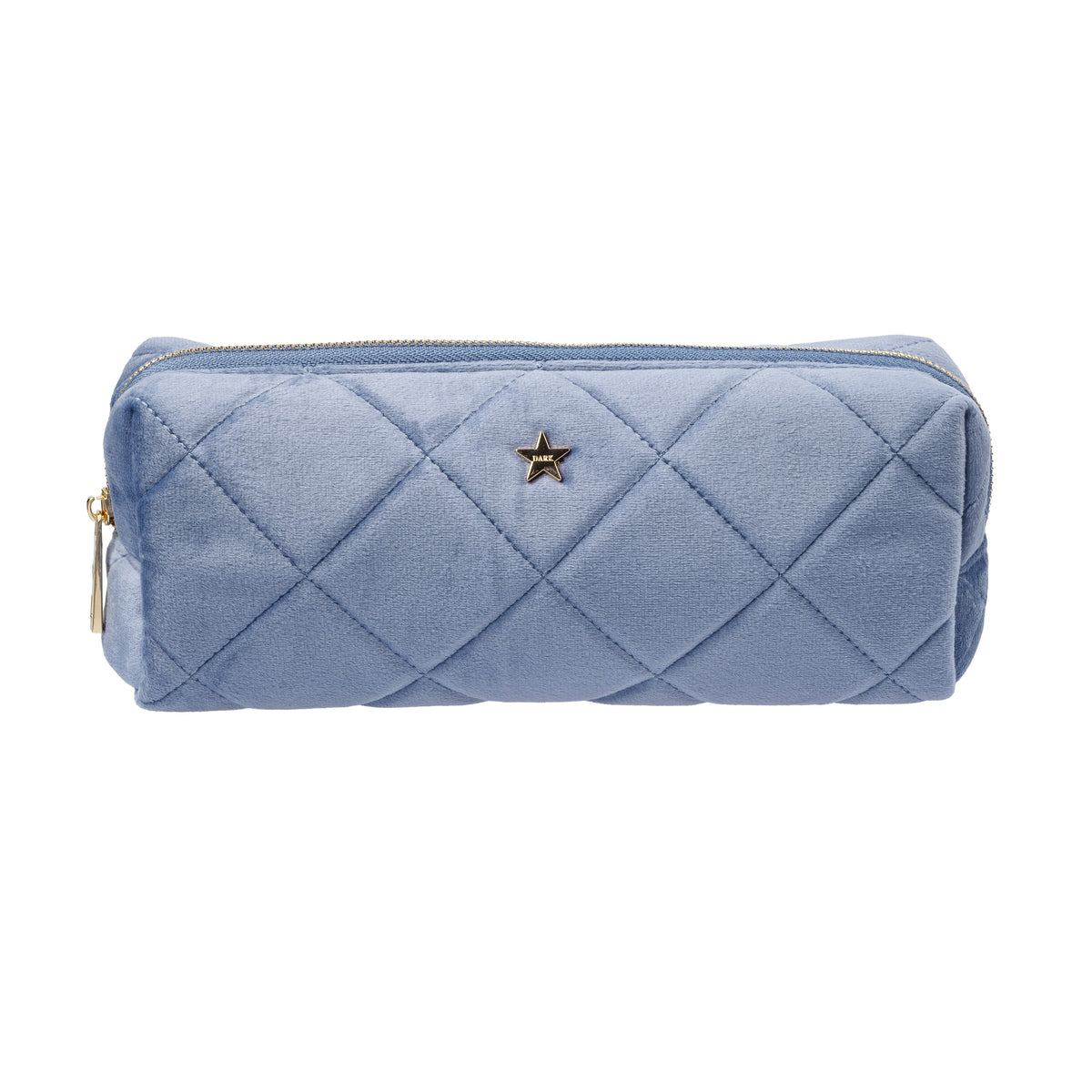 VELVET QUILTED TOOL POUCH COUNTRY BLUE