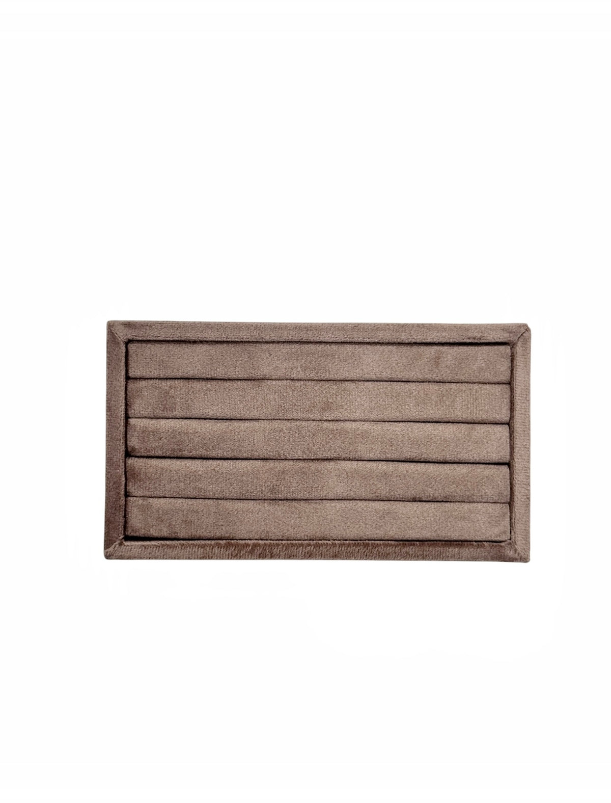 VELVET RING TRAY SMALL WARM TAUPE