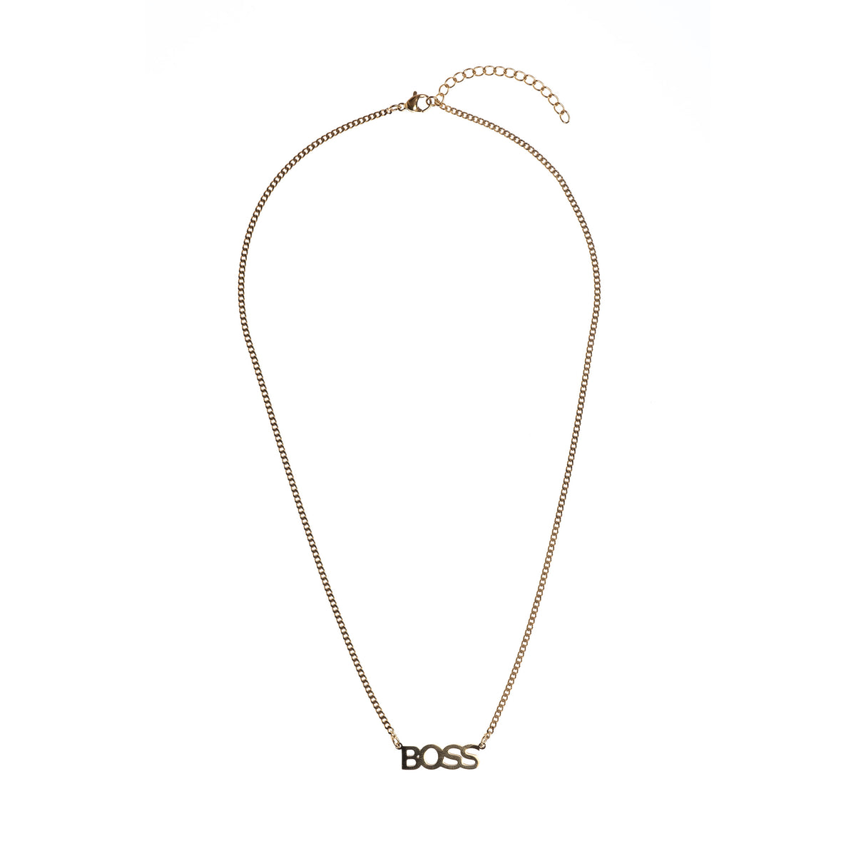 BOSS CUBAN NECKLACE
