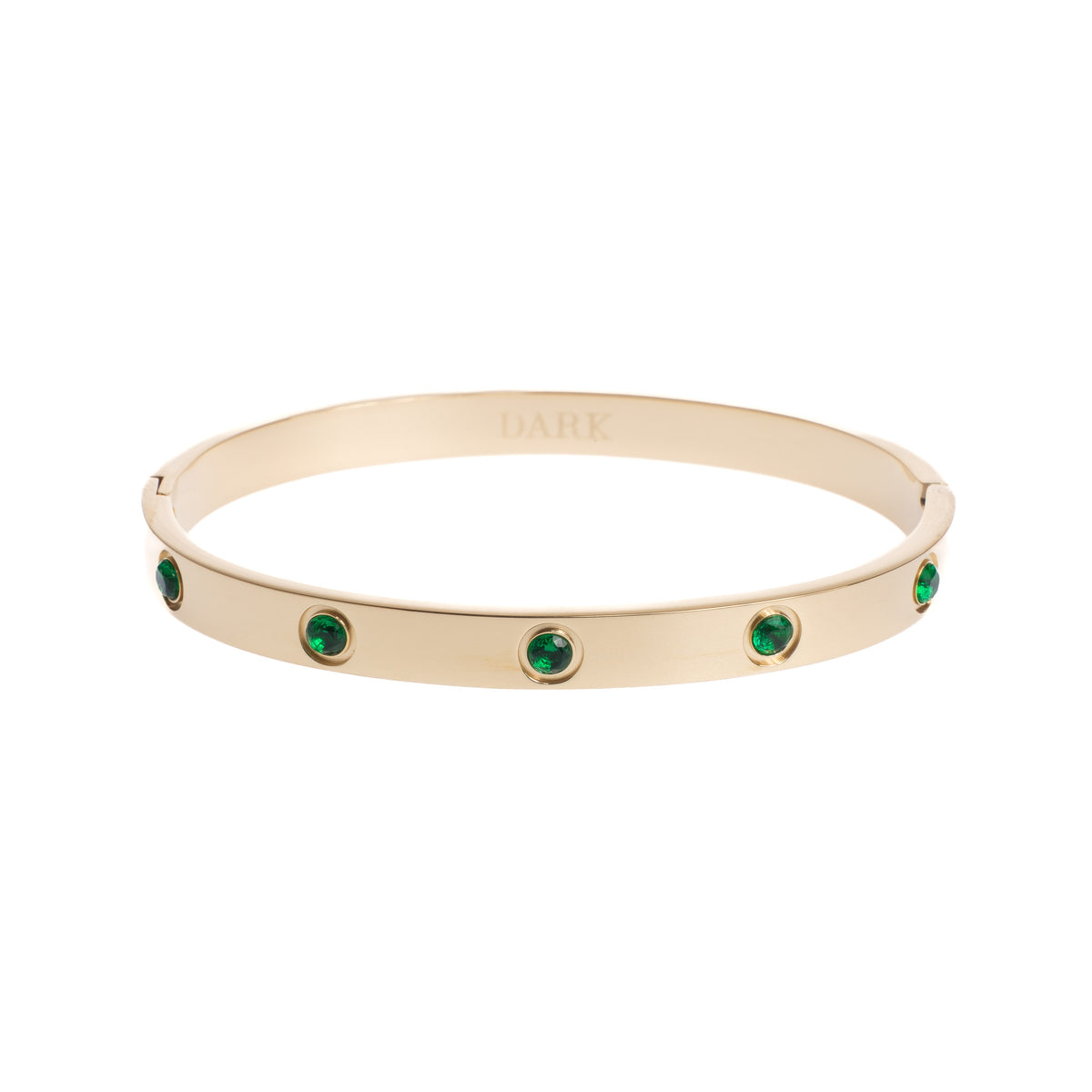 BIG DOT BANGLE GREEN