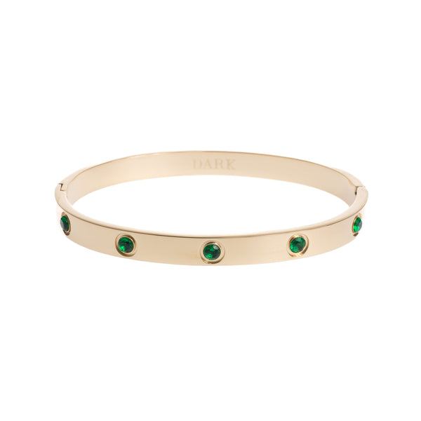 BIG DOT BANGLE GREEN BIG DOT BANGLE GREEN