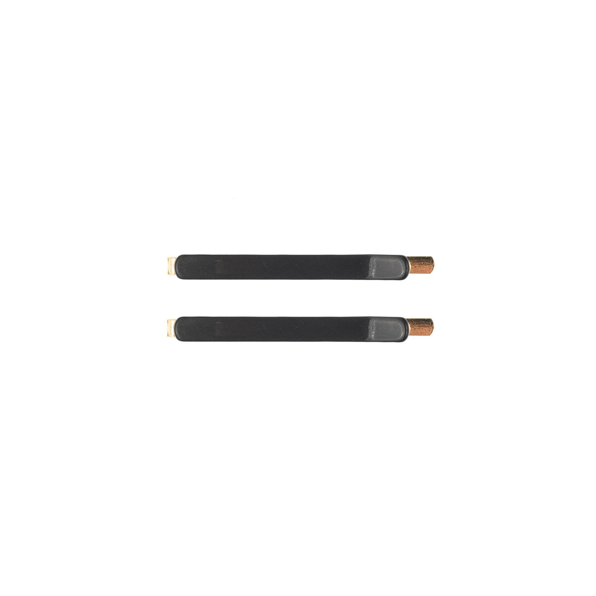 BOBBY PINS 2 PK CHARCOAL