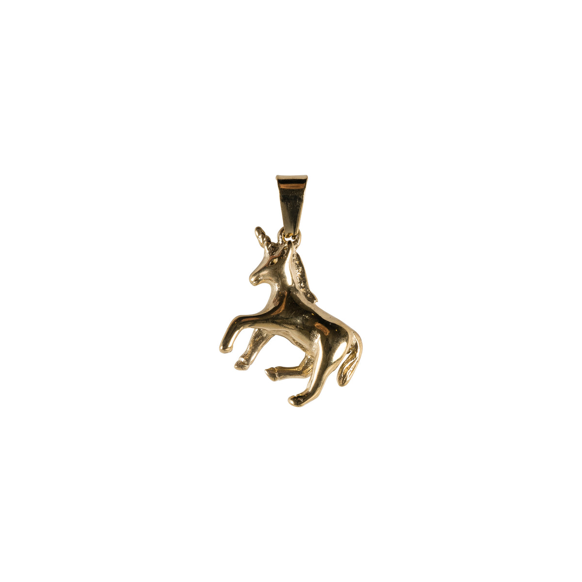 UNICORN CHARM GOLD