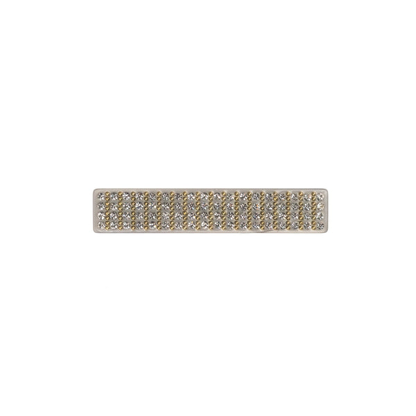 FULL CRYSTAL HAIR CLIP SMALL LIGHT GREY FULL CRYSTAL HAIR CLIP SMALL LIGHT GREY