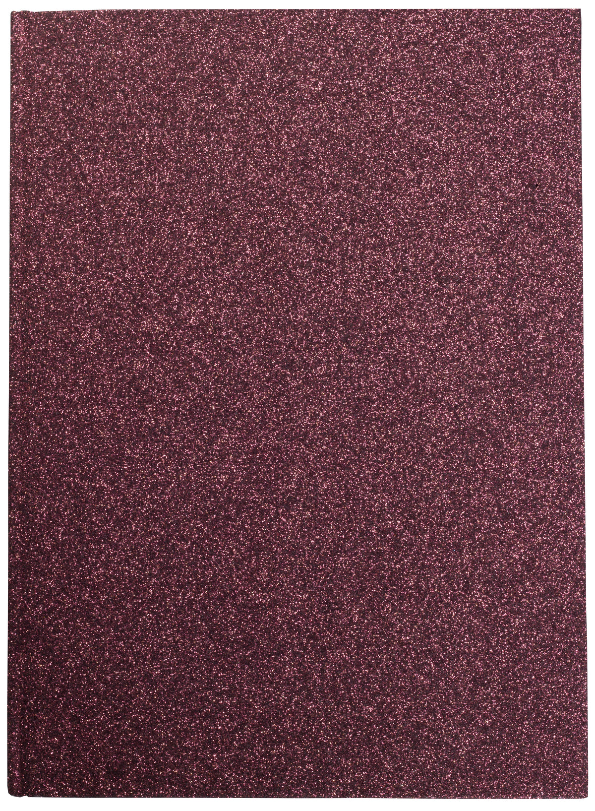 GLITTER NOTEBOOK A4 WINE