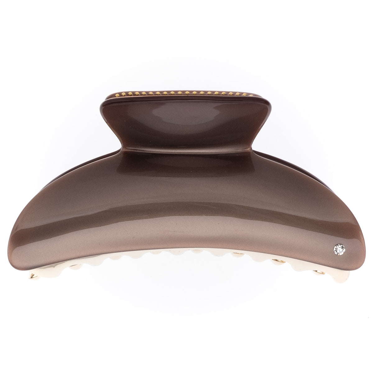 HAIR CLAW X LARGE SOFT BROWN