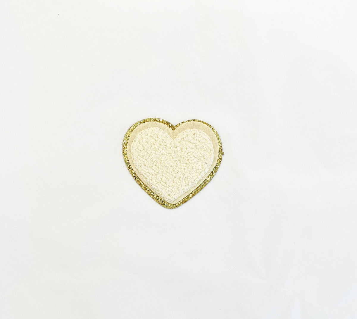 HEART PATCH VANILLA LARGE